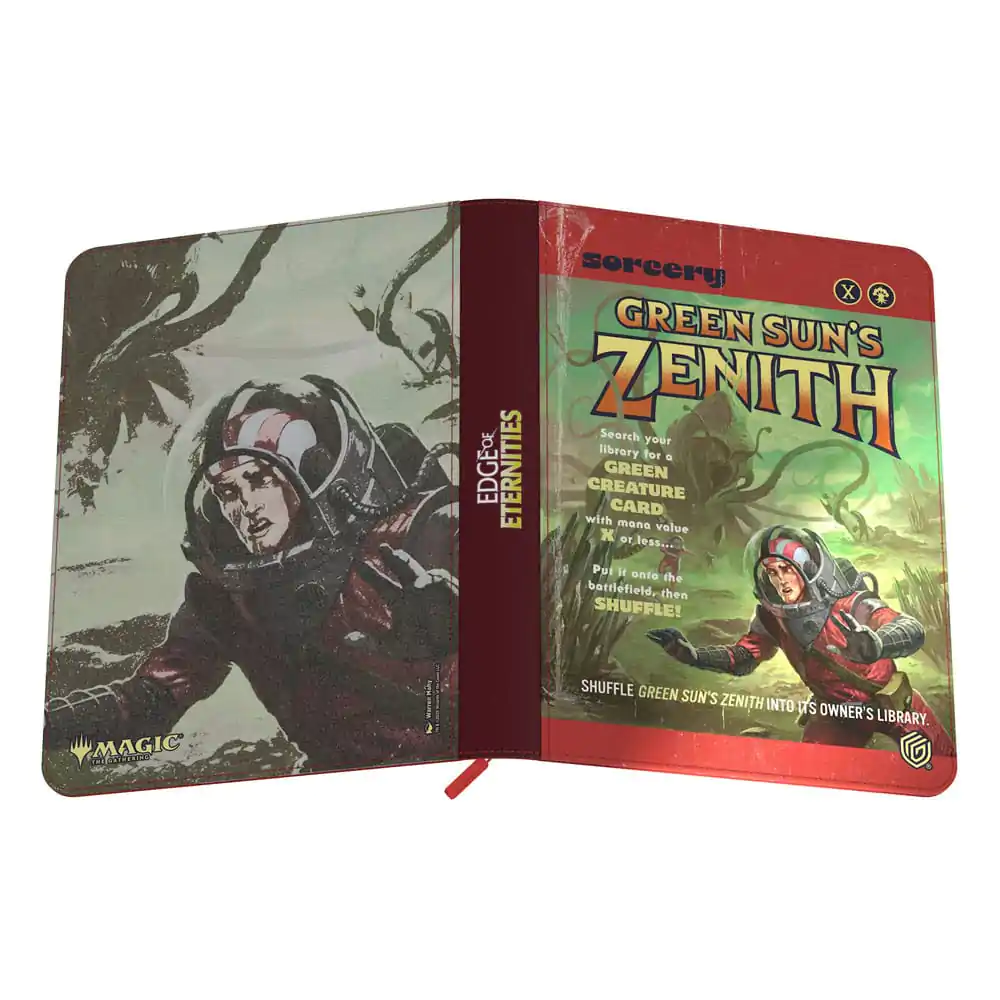 Ultimate Guard Zipfolio 360 Xenoskin Magic: The Gathering "Edge of Eternities" - Green Sun’s Zenith produktová fotografia