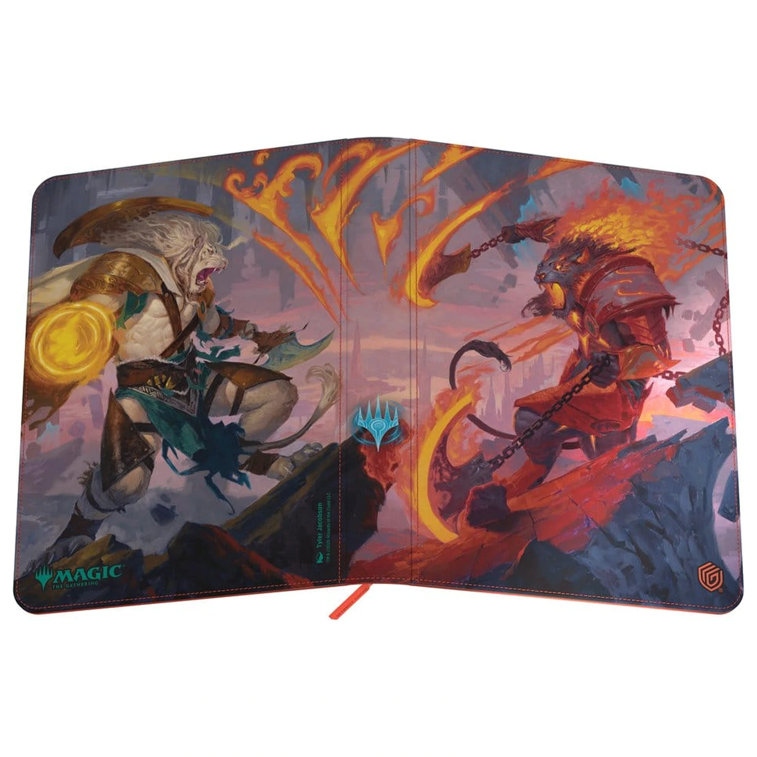 Ultimate Guard Zipfolio 360 Xenoskin Magic: The Gathering "Reality Fracture" - Ajani Resolute / Ajani Unrelenting produktová fotografia