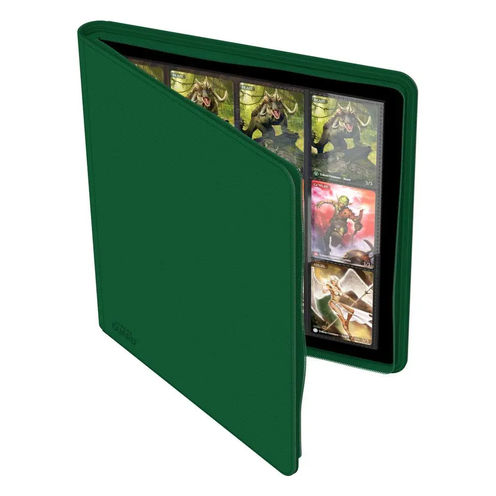 Ultimate Guard Zipfolio 480 - 24-vreckové XenoSkin (Quadrow) - Green termékfotó