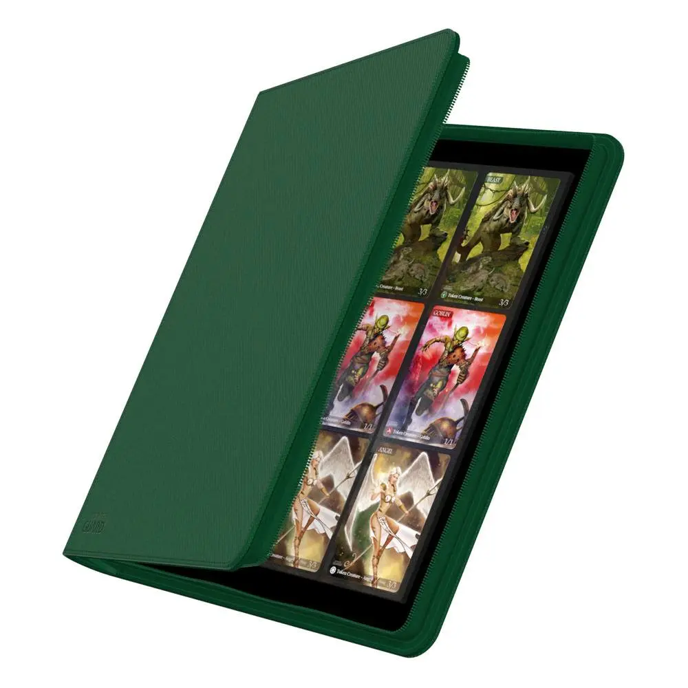 Ultimate Guard Zipfolio 480 - 24-vreckové XenoSkin (Quadrow) - Green termékfotó