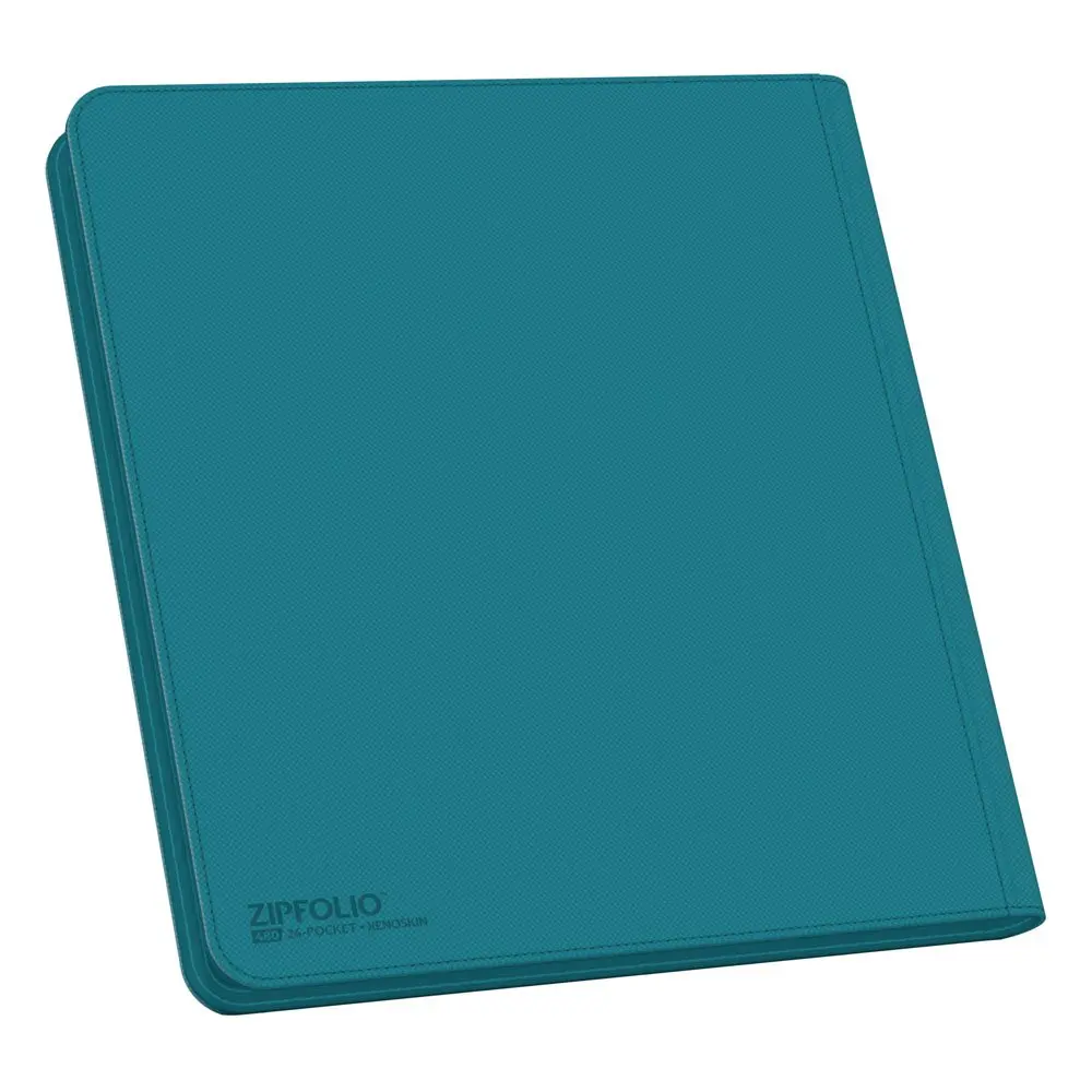 Ultimate Guard Zipfolio 480 - 24-Pocket XenoSkin (Quadrow) - Petrol Blue termékfotó