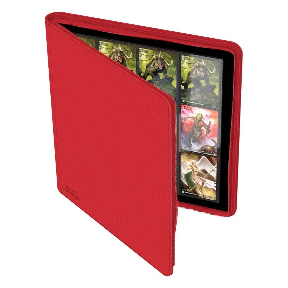 Ultimate Guard Zipfolio 480 - 24-vrecka XenoSkin (Quadrow) - Red termékfotó