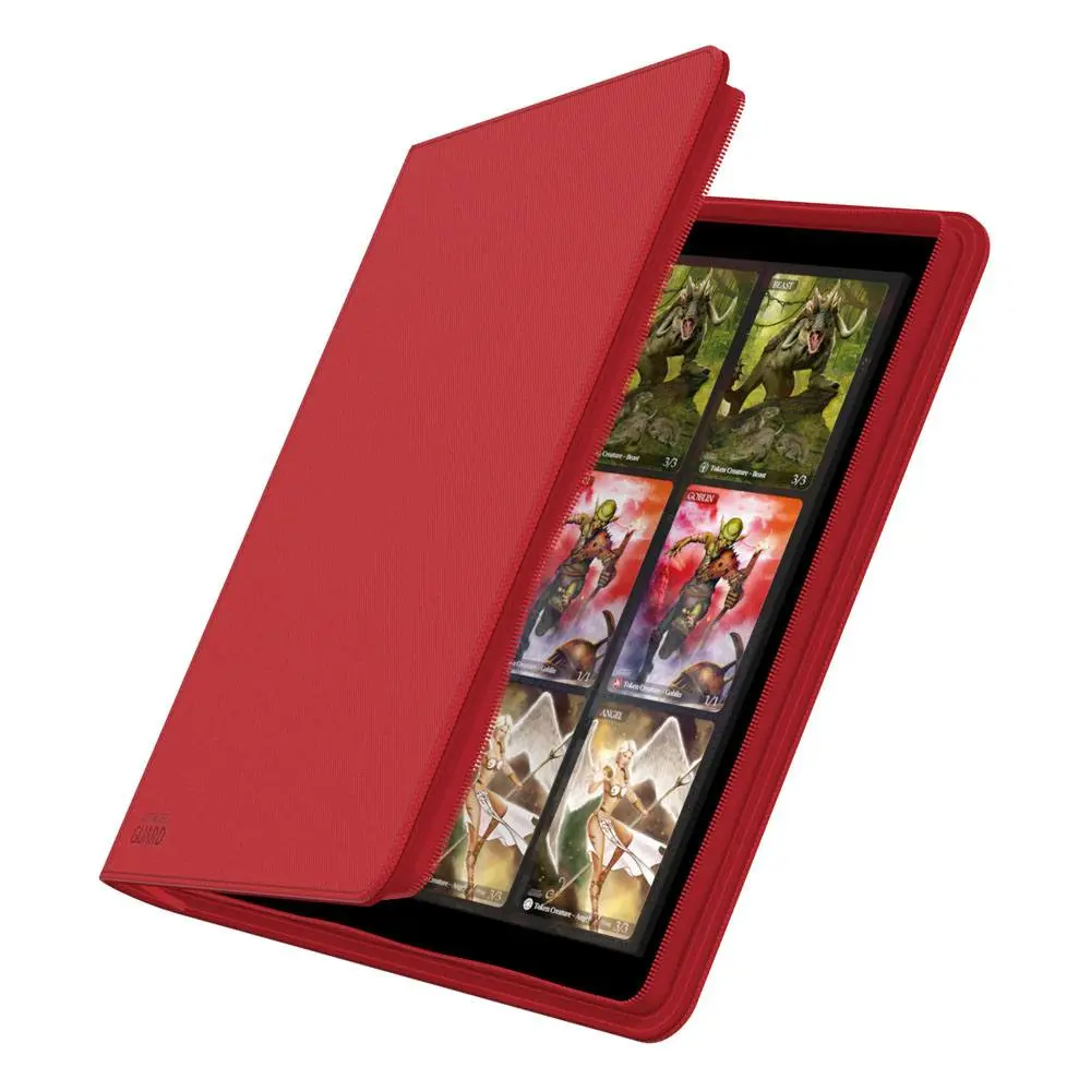 Ultimate Guard Zipfolio 480 - 24-vrecka XenoSkin (Quadrow) - Red termékfotó