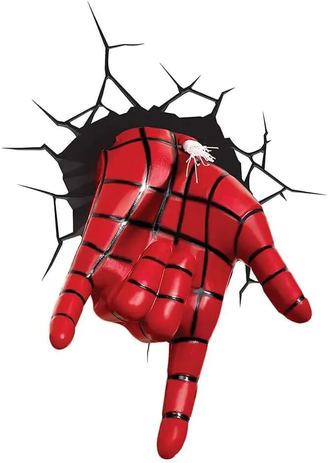 Ultimate Spider-Man 3D LED svetlo Spider-Man Hand produktová fotografia