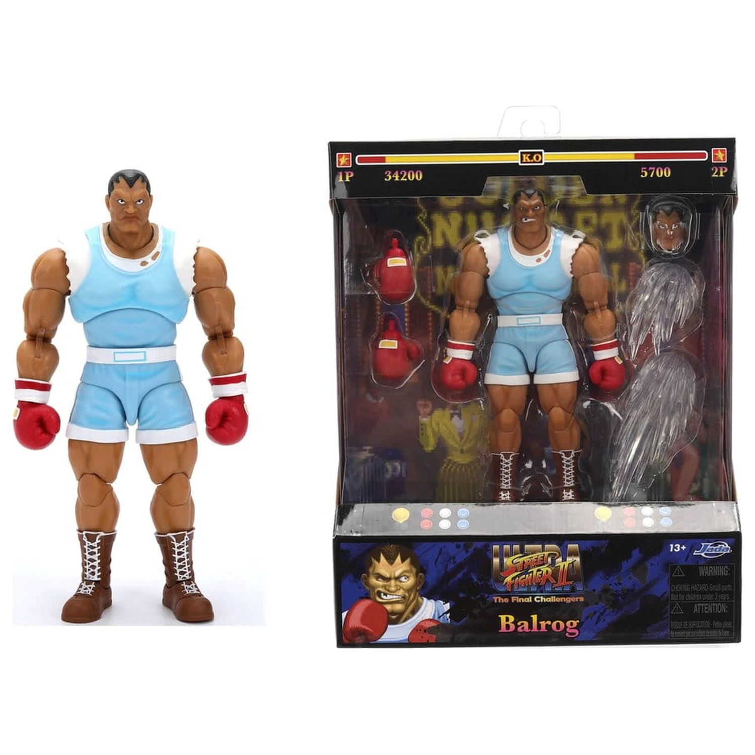 Ultra Street Fighter II: The Final Challengers akčná figúrka 1/12 Balrog 17 cm produktová fotografia