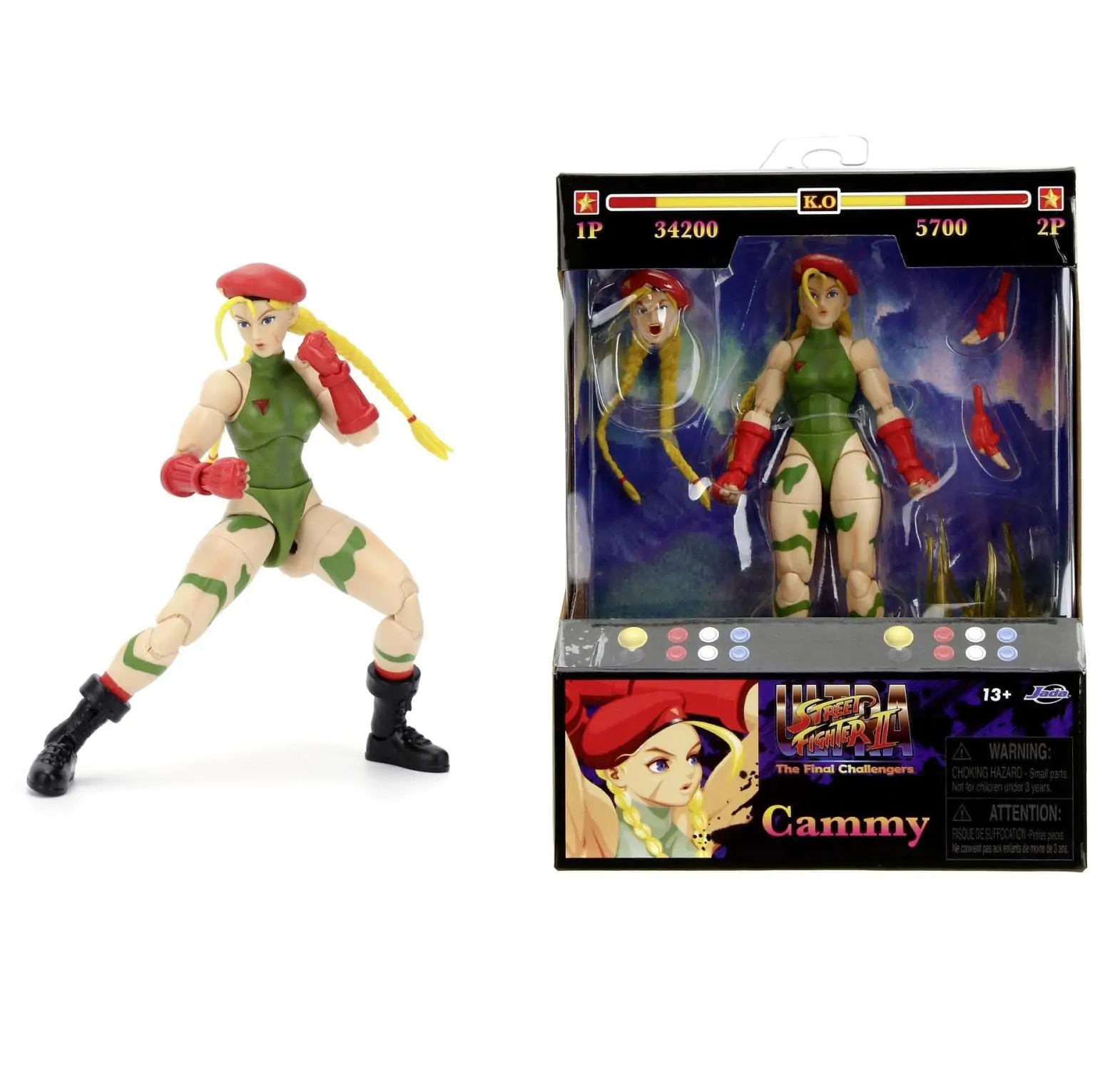 Ultra Street Fighter II: The Final Challengers Akčná figúrka 1/12 Cammy 15 cm produktová fotografia