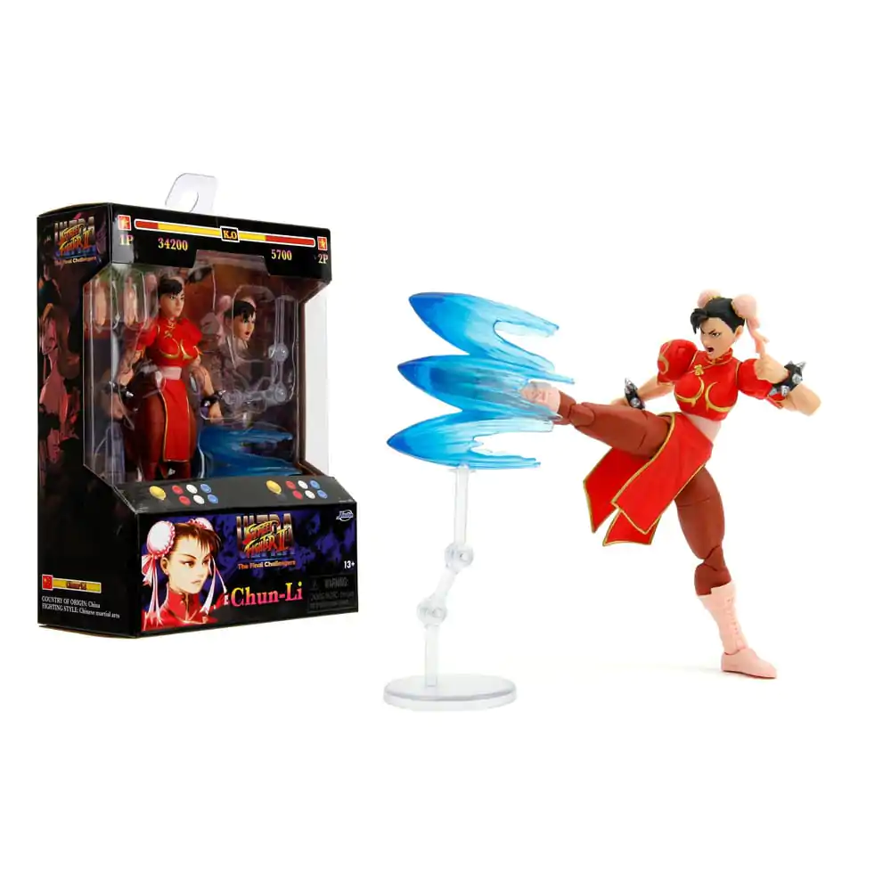 Akčná figúrka Ultra Street Fighter II: The Final Challengers 1/12 Chun-Li Player 2 Red Ver. 15 cm produktová fotografia