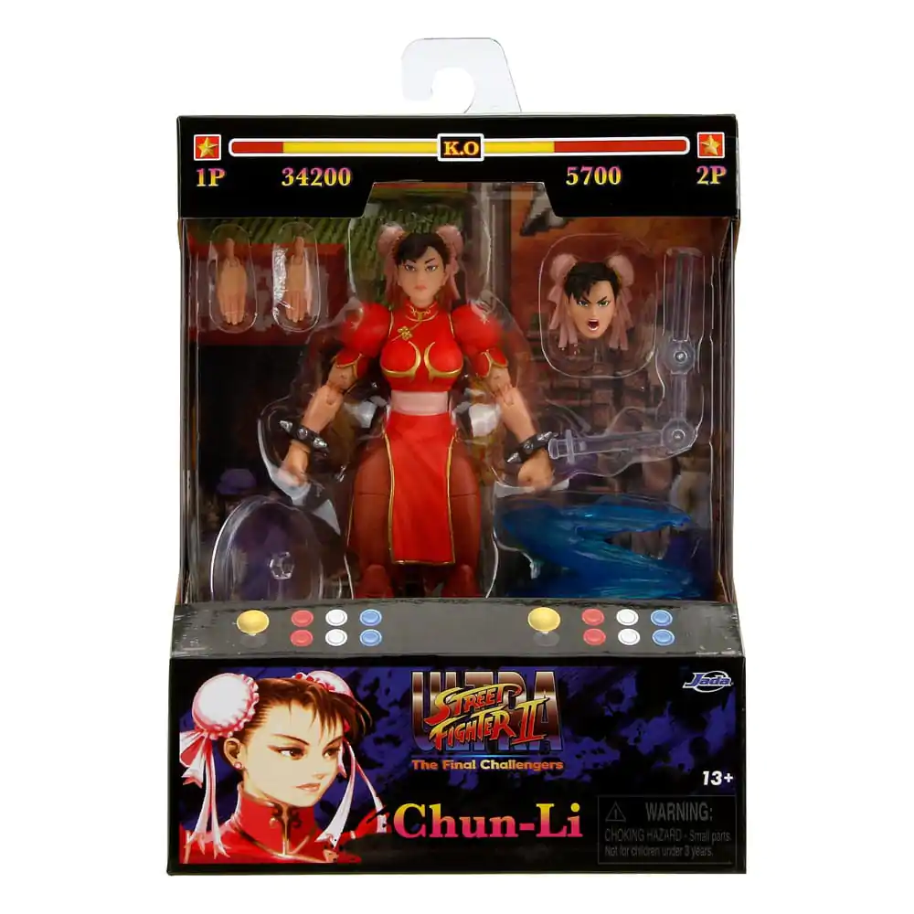 Akčná figúrka Ultra Street Fighter II: The Final Challengers 1/12 Chun-Li Player 2 Red Ver. 15 cm produktová fotografia