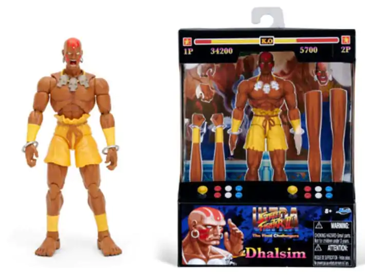 Ultra Street Fighter II: The Final Challengers Akčná figúrka 1/12 Dhalsim 15 cm termékfotó