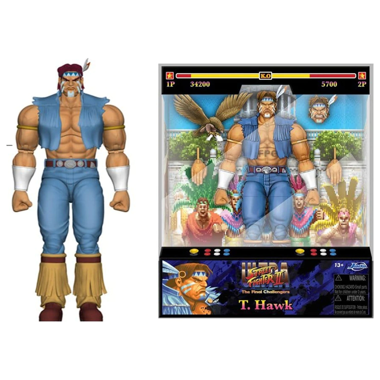 Ultra Street Fighter II: The Final Challengers Action Figure 1/12 E. Honda 16 cm produktová fotografia