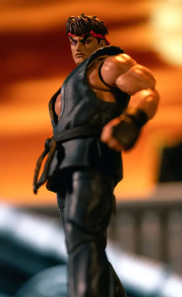 Akčná figúrka Ultra Street Fighter II: The Final Challengers 1/12 Evil Ryu SDCC 2023 Exclusive 15 cm produktová fotografia