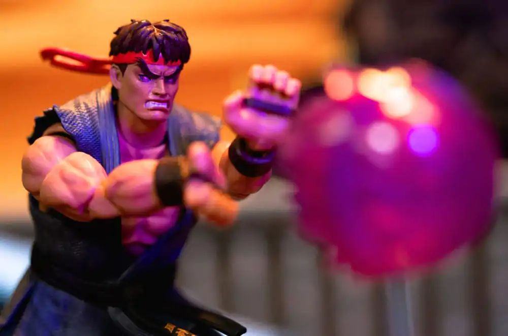 Akčná figúrka Ultra Street Fighter II: The Final Challengers 1/12 Evil Ryu SDCC 2023 Exclusive 15 cm produktová fotografia