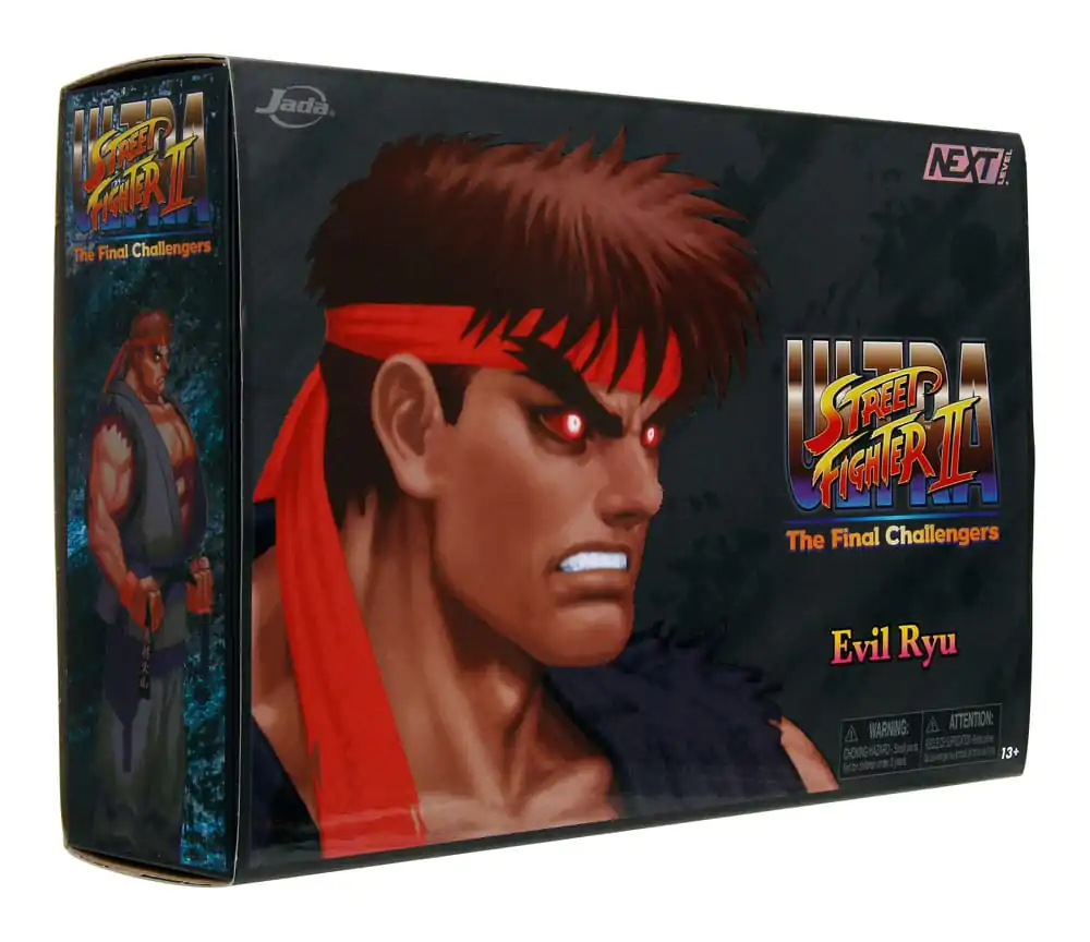 Akčná figúrka Ultra Street Fighter II: The Final Challengers 1/12 Evil Ryu SDCC 2023 Exclusive 15 cm produktová fotografia
