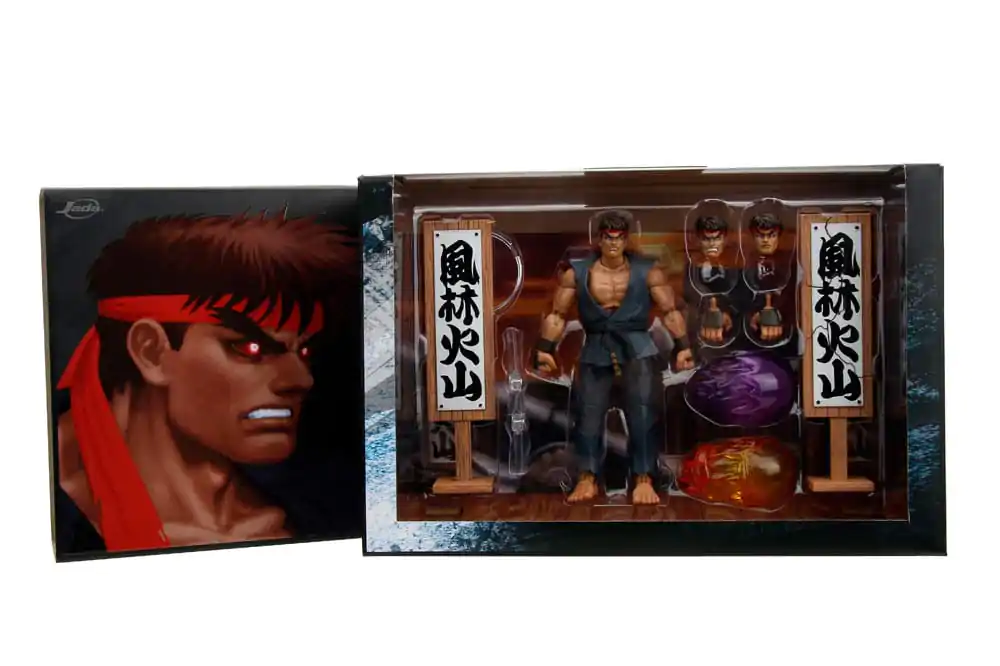 Akčná figúrka Ultra Street Fighter II: The Final Challengers 1/12 Evil Ryu SDCC 2023 Exclusive 15 cm produktová fotografia
