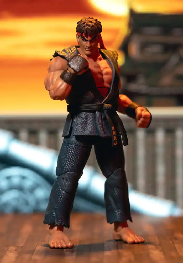 Akčná figúrka Ultra Street Fighter II: The Final Challengers 1/12 Evil Ryu SDCC 2023 Exclusive 15 cm produktová fotografia