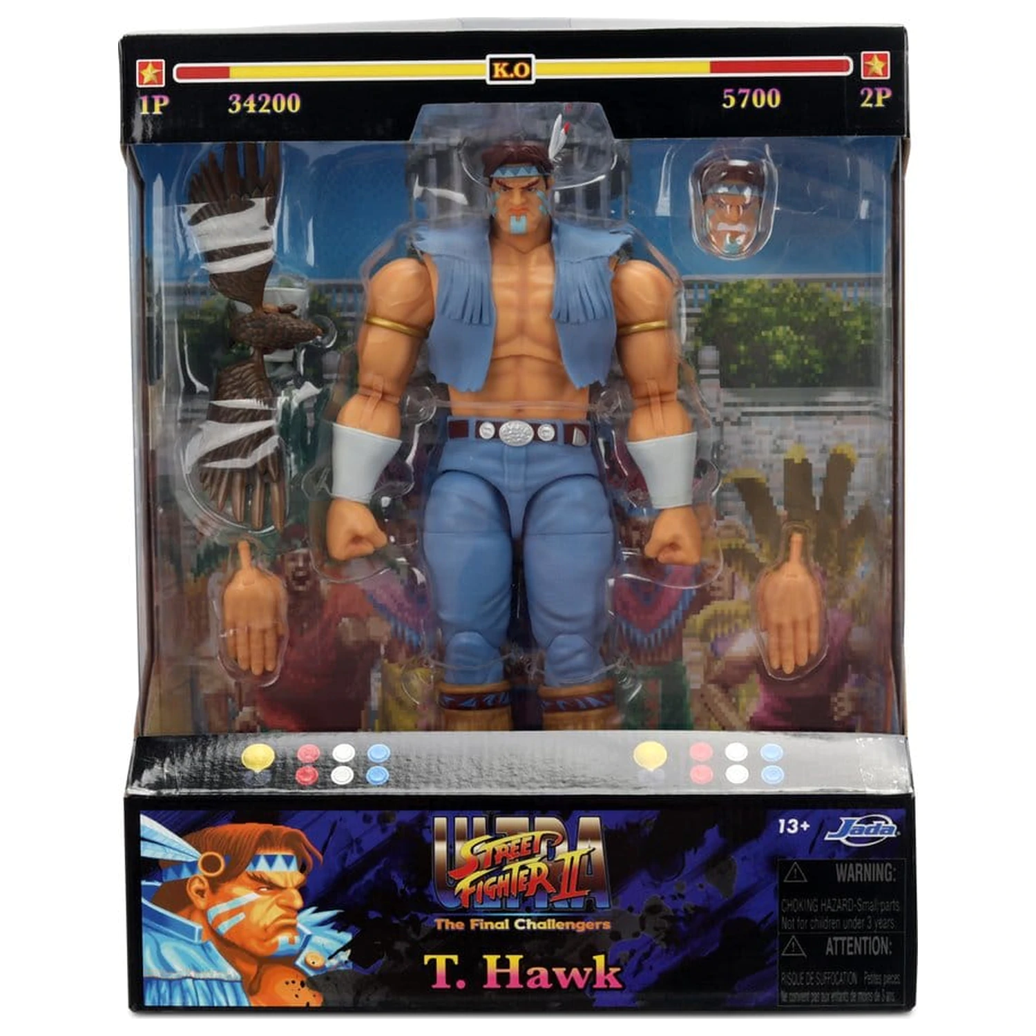 Ultra Street Fighter II: The Final Challengers akčná figúrka 1/12 Hawk 20 cm produktová fotografia
