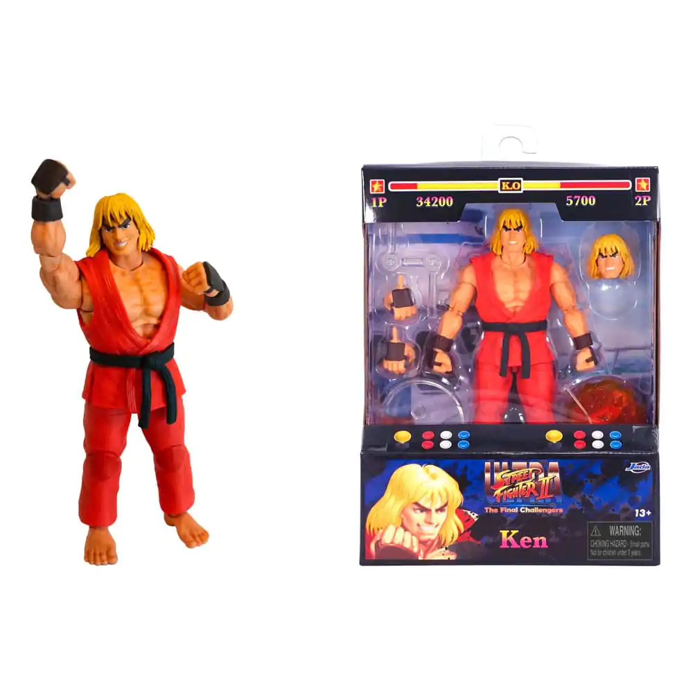 Ultra Street Fighter II: The Final Challengers Akčná figúrka 1/12 Ken 15 cm termékfotó