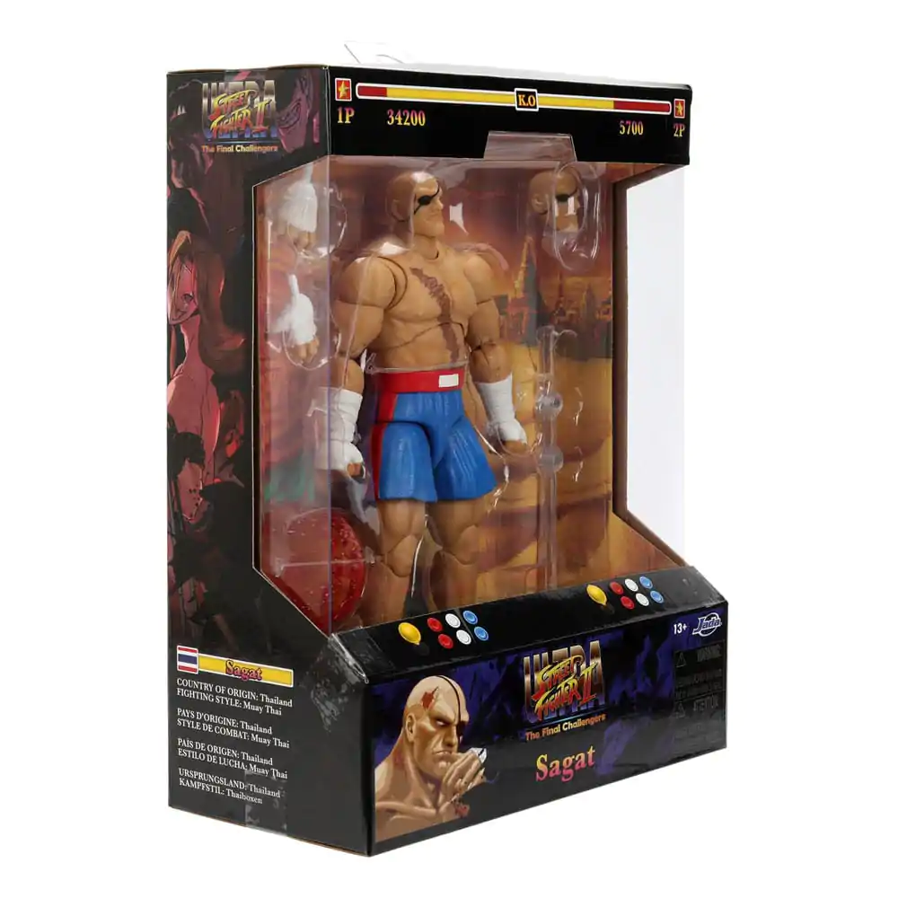 Ultra Street Fighter II: The Final Challengers Akčná figúrka 1/12 Sagat 19 cm produktová fotografia