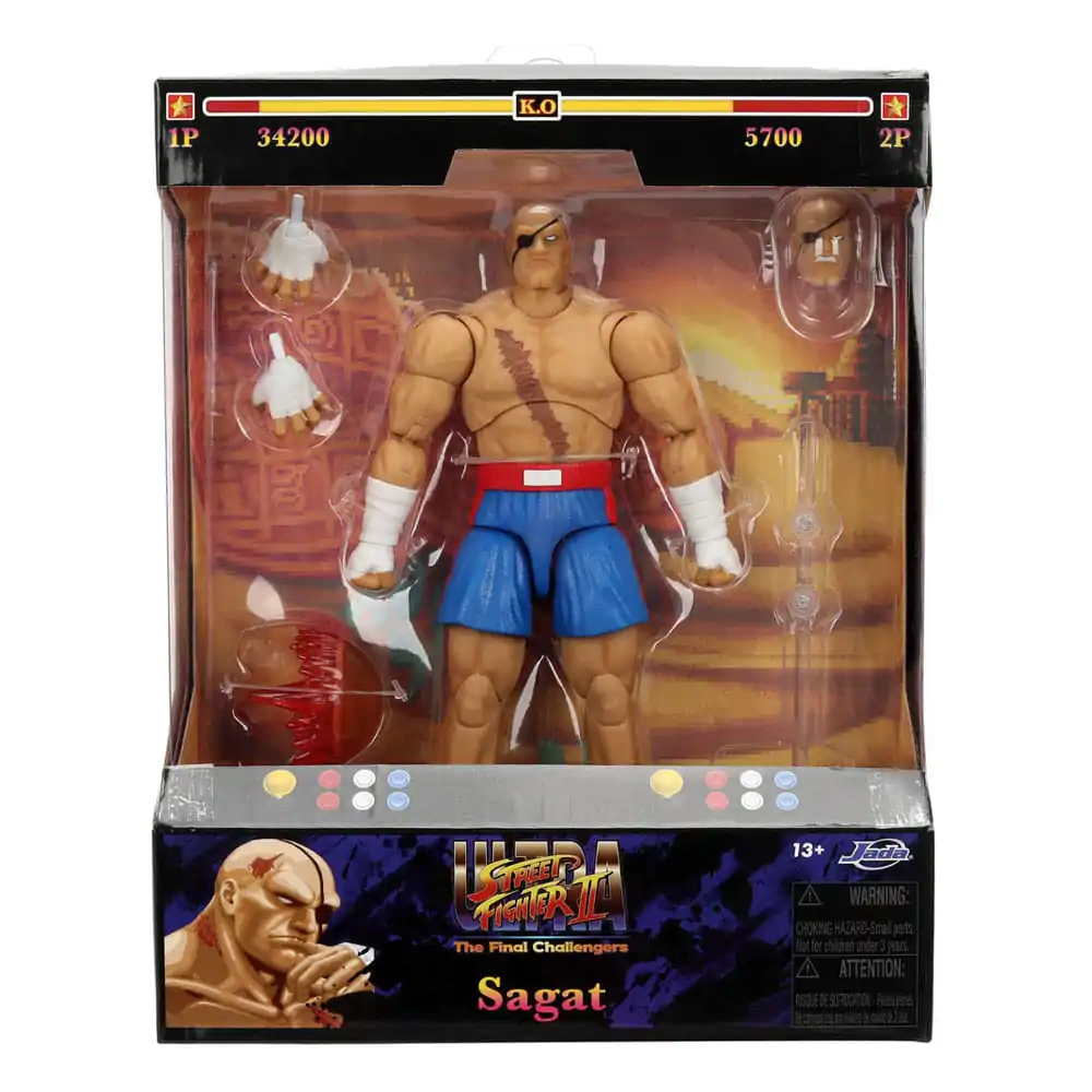 Ultra Street Fighter II: The Final Challengers Akčná figúrka 1/12 Sagat 19 cm produktová fotografia