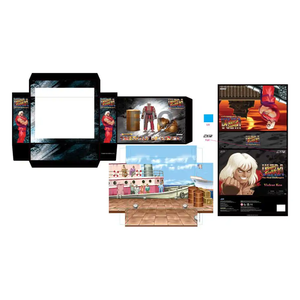 Ultra Street Fighter II: The Final Challengers Akčná Figúrka 1/12 Violent Ken Next Level SDCC 2024 Exclusive 15 cm produktová fotografia