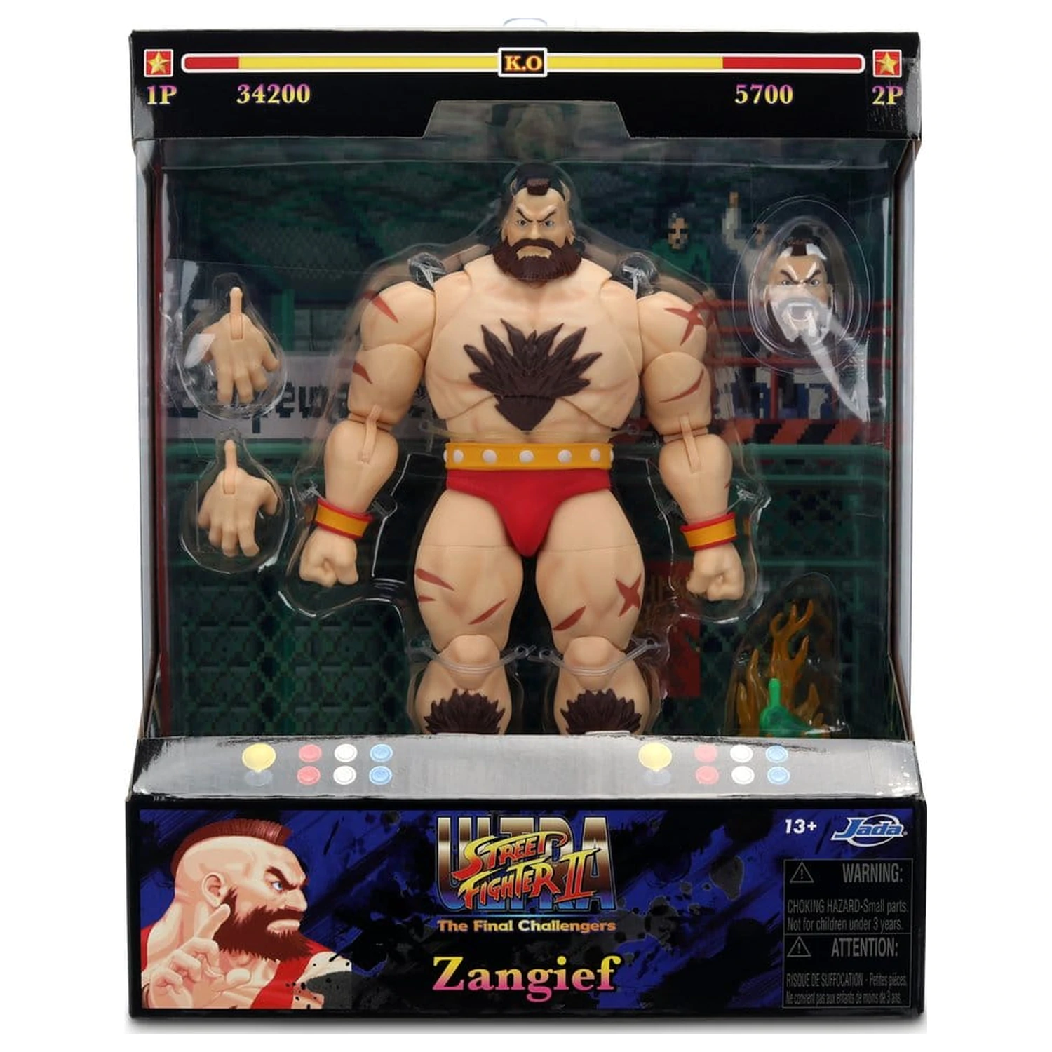 Ultra Street Fighter II: The Final Challengers akčná figúrka 1/12 Zangief 18 cm produktová fotografia