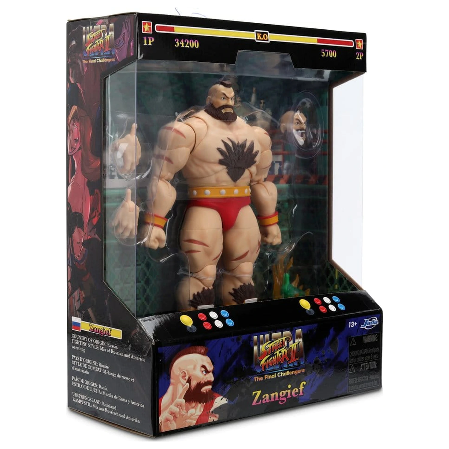 Ultra Street Fighter II: The Final Challengers akčná figúrka 1/12 Zangief 18 cm produktová fotografia