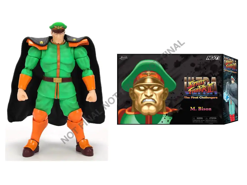 Ultra Street Fighter II: The Final Challengers akčná figúrka 1/12 M. Bison Deluxe 15 cm produktová fotografia