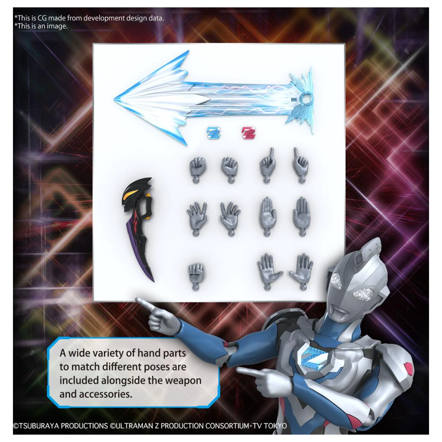 ULTRAMAN Figure-rise Standard Ultraman Z Original Model Kit produktová fotografia