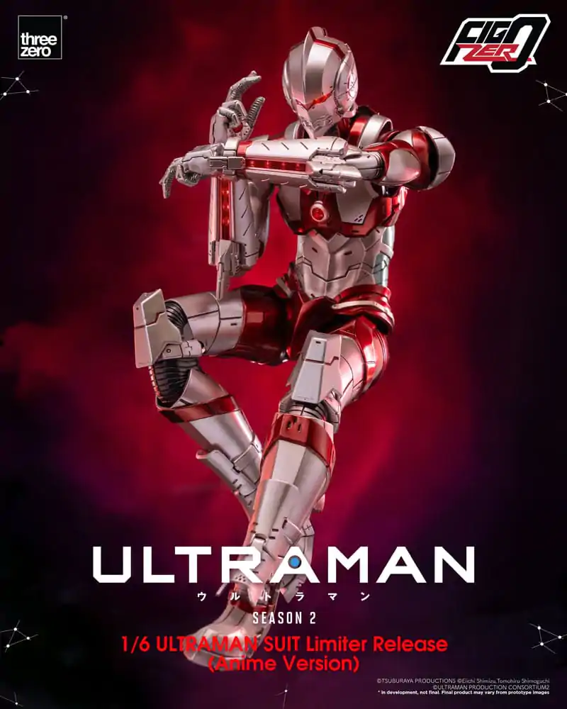 Ultraman FigZero Akčná figúrka 1/6 Ultraman Suit (Anime Version) Limited Release 31 cm produktová fotografia