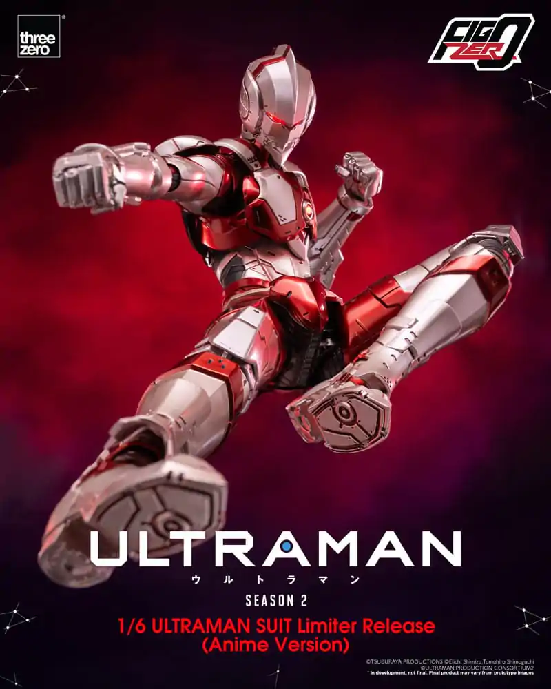 Ultraman FigZero Akčná figúrka 1/6 Ultraman Suit (Anime Version) Limited Release 31 cm produktová fotografia