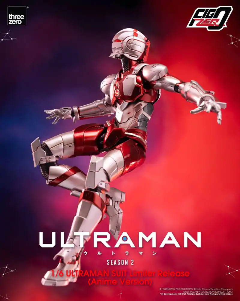 Ultraman FigZero Akčná figúrka 1/6 Ultraman Suit (Anime Version) Limited Release 31 cm produktová fotografia