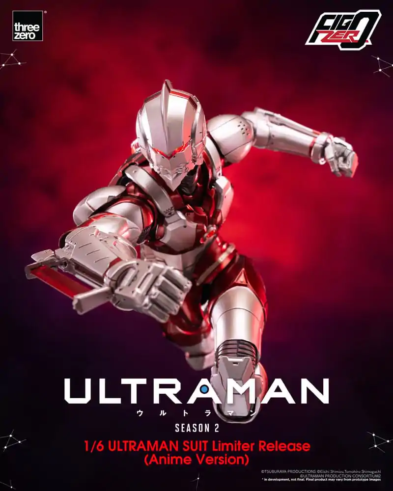 Ultraman FigZero Akčná figúrka 1/6 Ultraman Suit (Anime Version) Limited Release 31 cm produktová fotografia