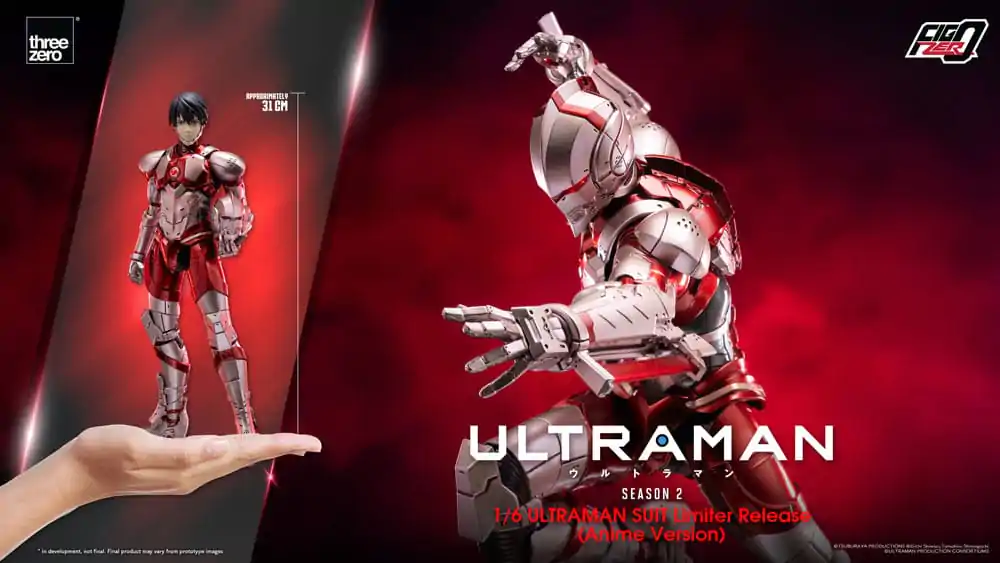 Ultraman FigZero Akčná figúrka 1/6 Ultraman Suit (Anime Version) Limited Release 31 cm produktová fotografia