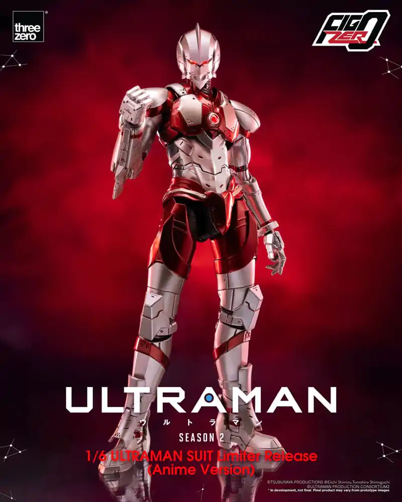 Ultraman FigZero Akčná figúrka 1/6 Ultraman Suit (Anime Version) Limited Release 31 cm produktová fotografia