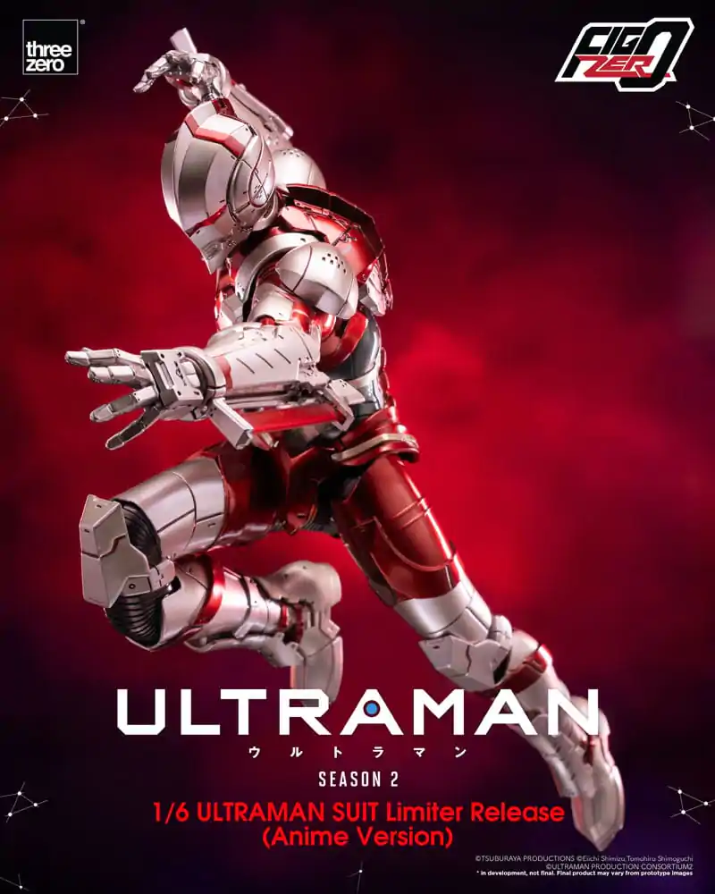 Ultraman FigZero Akčná figúrka 1/6 Ultraman Suit (Anime Version) Limited Release 31 cm produktová fotografia