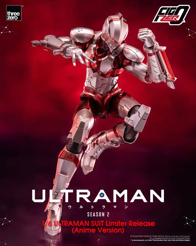 Ultraman FigZero Akčná figúrka 1/6 Ultraman Suit (Anime Version) Limited Release 31 cm produktová fotografia