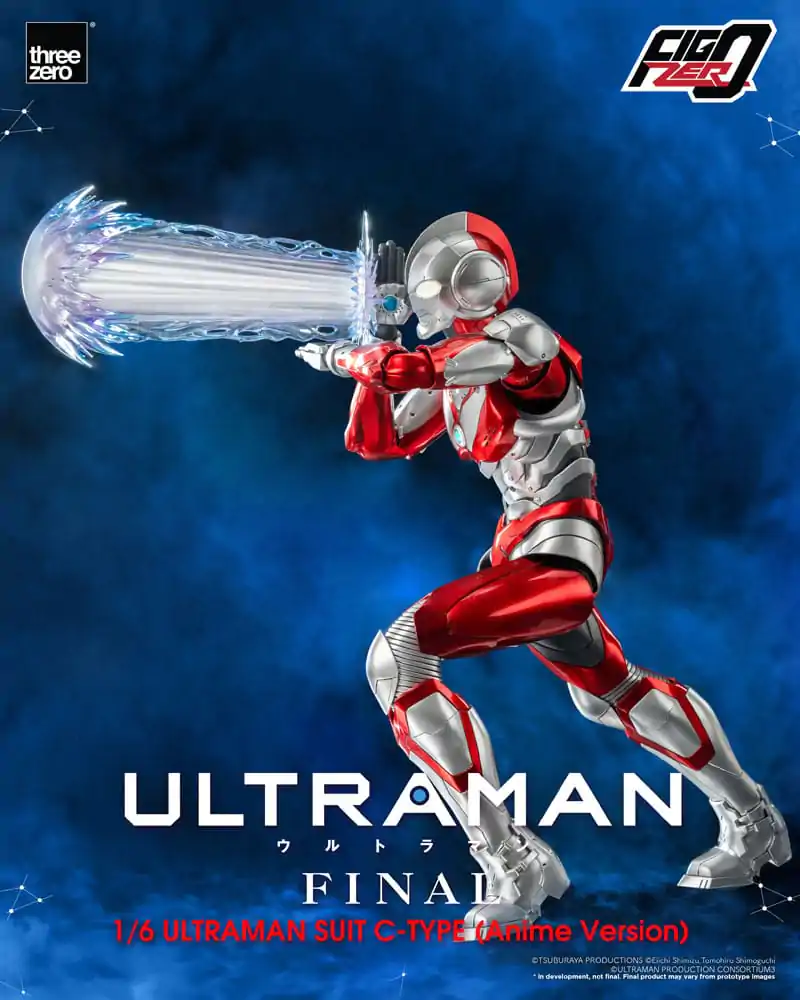 Ultraman FigZero Akčná figúrka 1/6 Ultraman Suit C-Type (Anime Version) 31 cm produktová fotografia