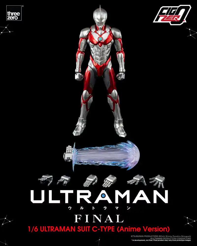 Ultraman FigZero Akčná figúrka 1/6 Ultraman Suit C-Type (Anime Version) 31 cm produktová fotografia