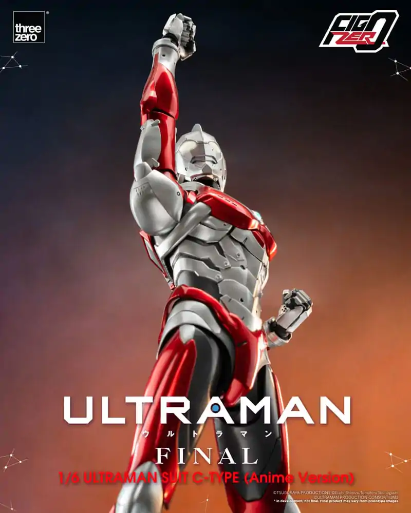 Ultraman FigZero Akčná figúrka 1/6 Ultraman Suit C-Type (Anime Version) 31 cm produktová fotografia