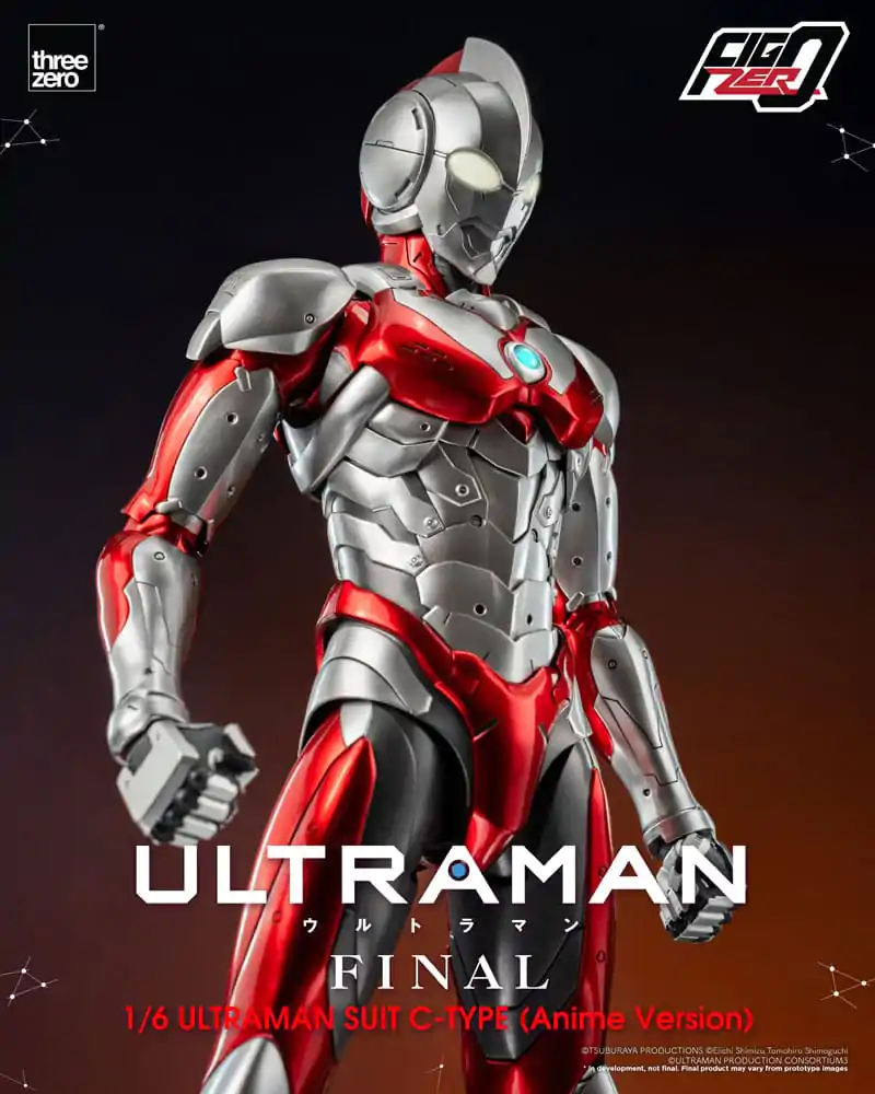 Ultraman FigZero Akčná figúrka 1/6 Ultraman Suit C-Type (Anime Version) 31 cm produktová fotografia