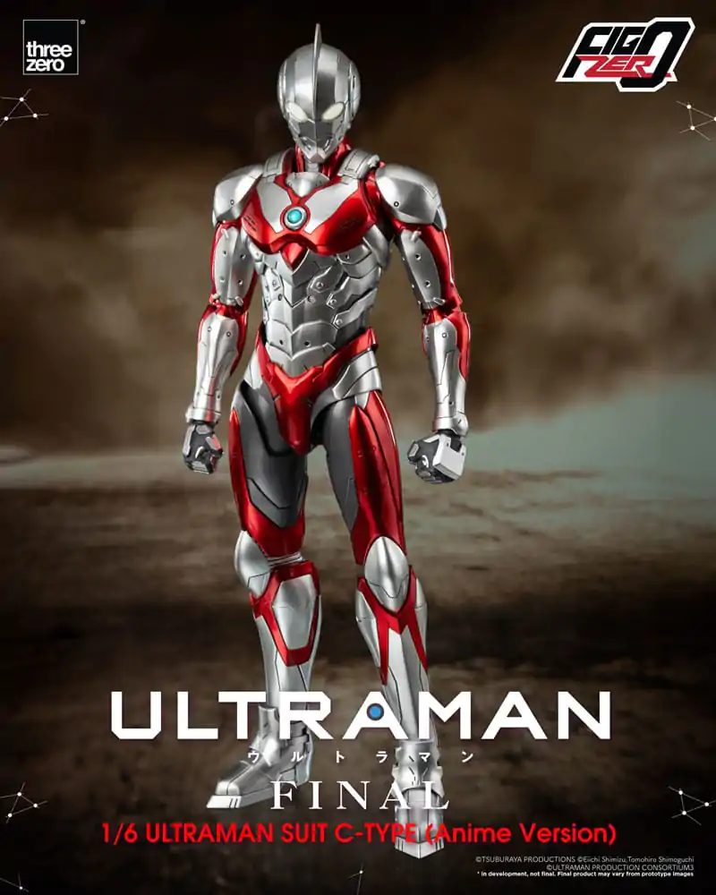 Ultraman FigZero Akčná figúrka 1/6 Ultraman Suit C-Type (Anime Version) 31 cm produktová fotografia