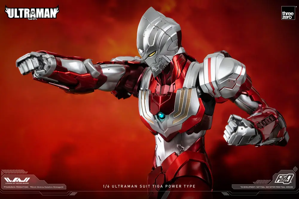 Figúrka Ultraman FigZero Action 1/6 Ultraman Suit Tiga Power Type 31 cm termékfotó