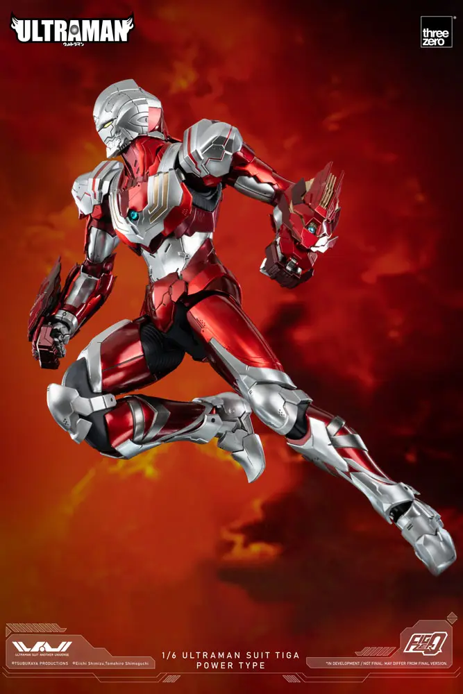 Figúrka Ultraman FigZero Action 1/6 Ultraman Suit Tiga Power Type 31 cm termékfotó