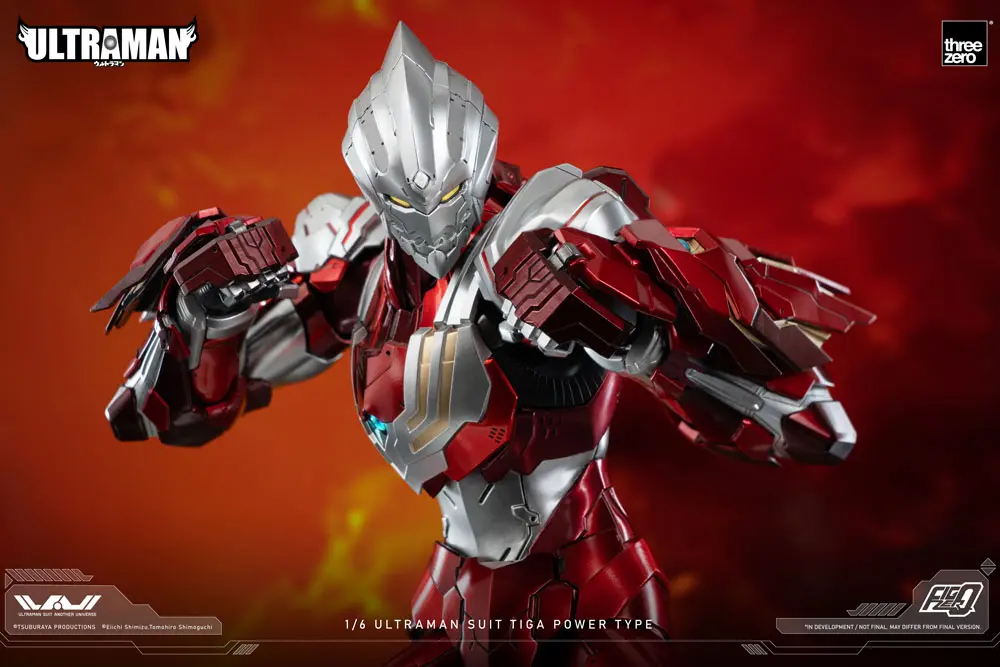 Figúrka Ultraman FigZero Action 1/6 Ultraman Suit Tiga Power Type 31 cm termékfotó