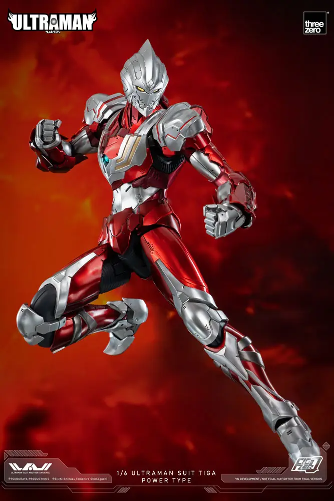 Figúrka Ultraman FigZero Action 1/6 Ultraman Suit Tiga Power Type 31 cm termékfotó