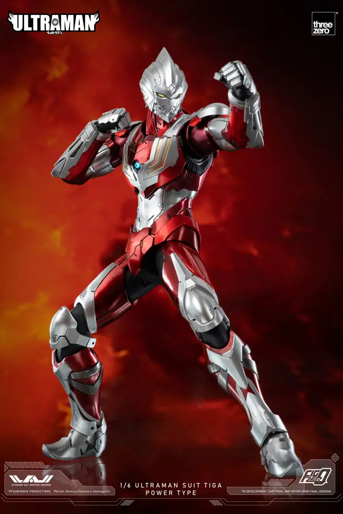 Figúrka Ultraman FigZero Action 1/6 Ultraman Suit Tiga Power Type 31 cm termékfotó