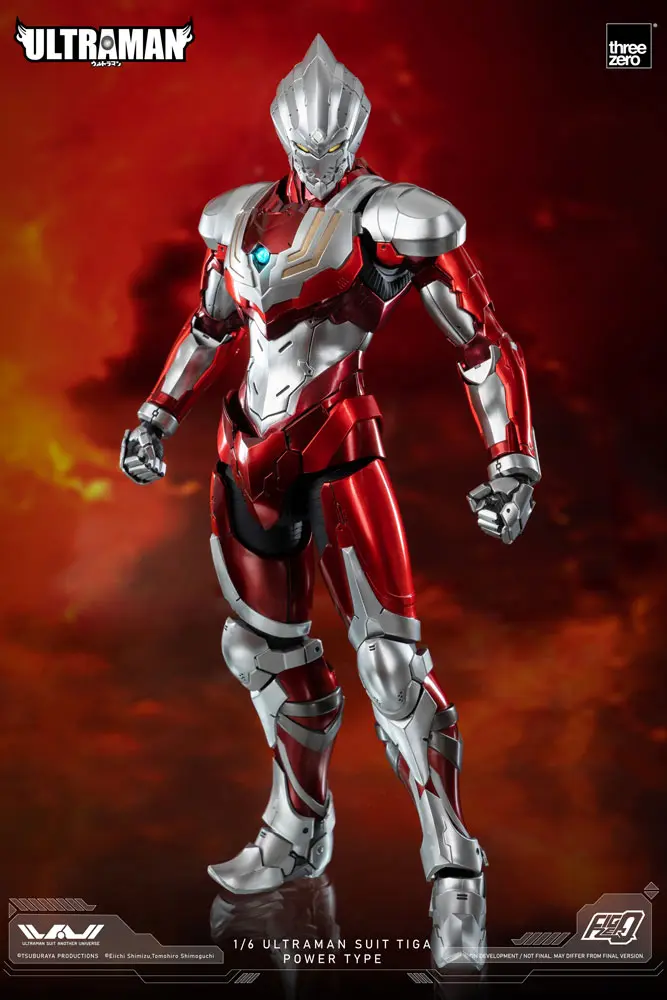 Figúrka Ultraman FigZero Action 1/6 Ultraman Suit Tiga Power Type 31 cm termékfotó