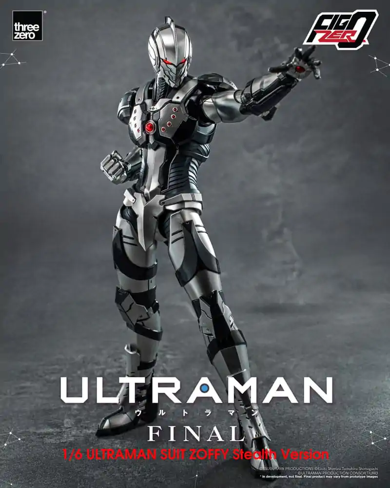 Ultraman Final FigZero Akčná figúrka 1/6 Ultraman Suit Zoffy Stealth Version 30 cm produktová fotografia