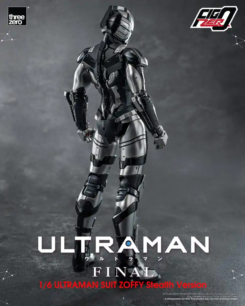 Ultraman Final FigZero Akčná figúrka 1/6 Ultraman Suit Zoffy Stealth Version 30 cm produktová fotografia