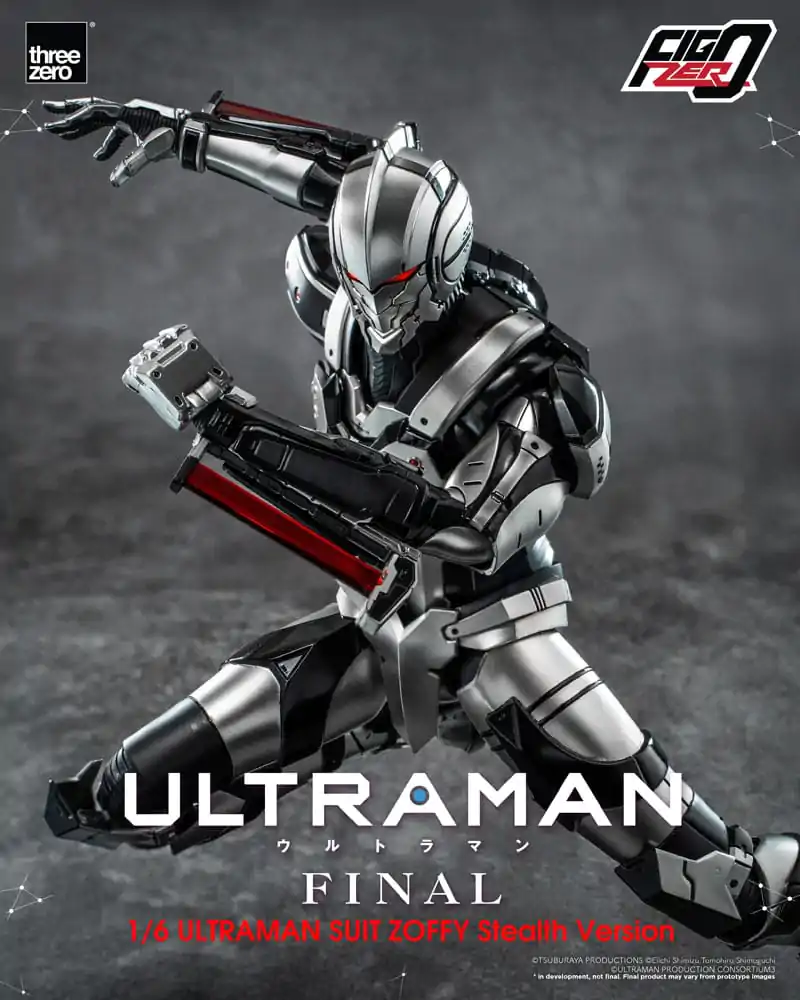 Ultraman Final FigZero Akčná figúrka 1/6 Ultraman Suit Zoffy Stealth Version 30 cm produktová fotografia